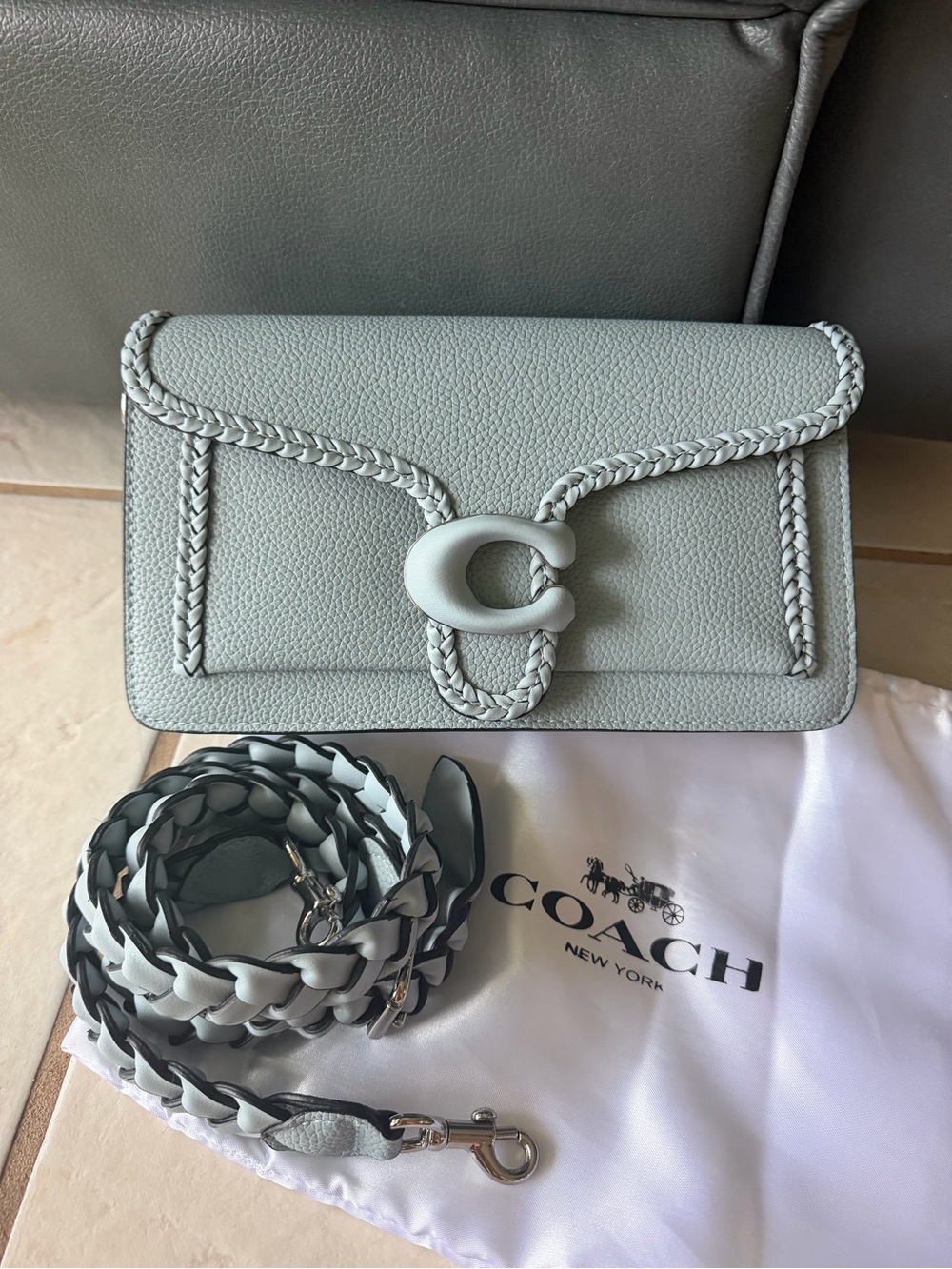 Coach Braided Tabby 26 Crossbody Bag